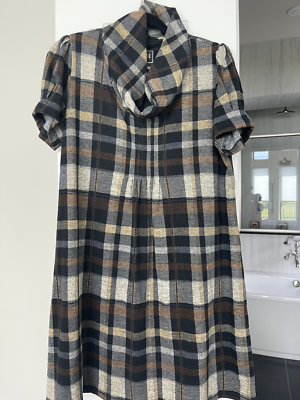 JH Dress Womens Fall Plaid Bubble Sleeve Cowl Neck Short Sleeve Sweater PL | eBay JH Dress Womens Fall Plaid Bubble Sleeve Cowl Neck Short Sleeve Sweater PL | eBay