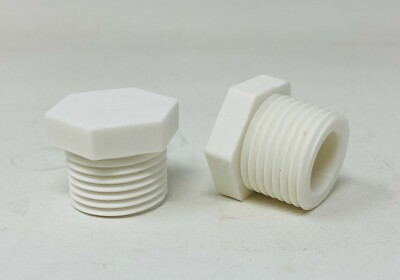 RV Atwood/Dometic Water Heater Plastic Drain Plug (2 pack
