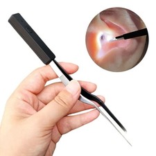 LED Ear Pick Light Wax Remover Tool Earwax Tweezers Ear Cleaner Tool Ear Care