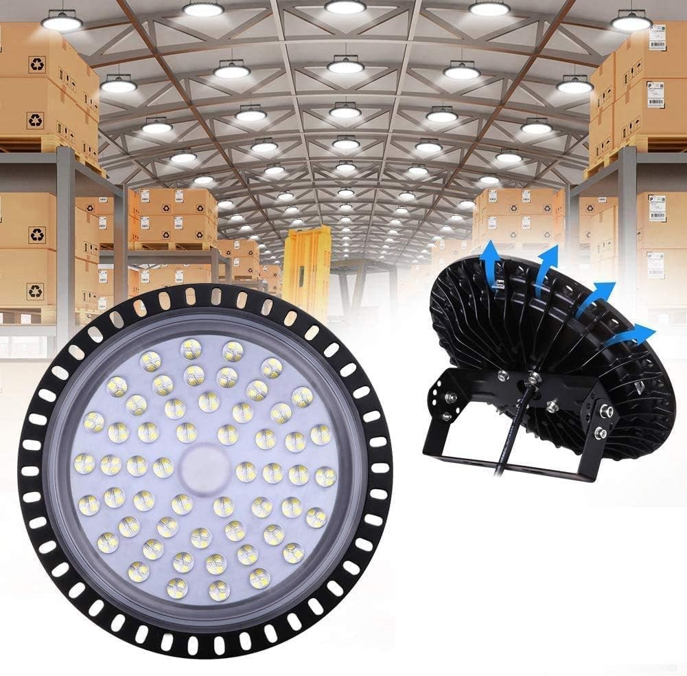 Offerta 2 Fari LED UFO 200W - Illuminazione Esterna e Interna IP65