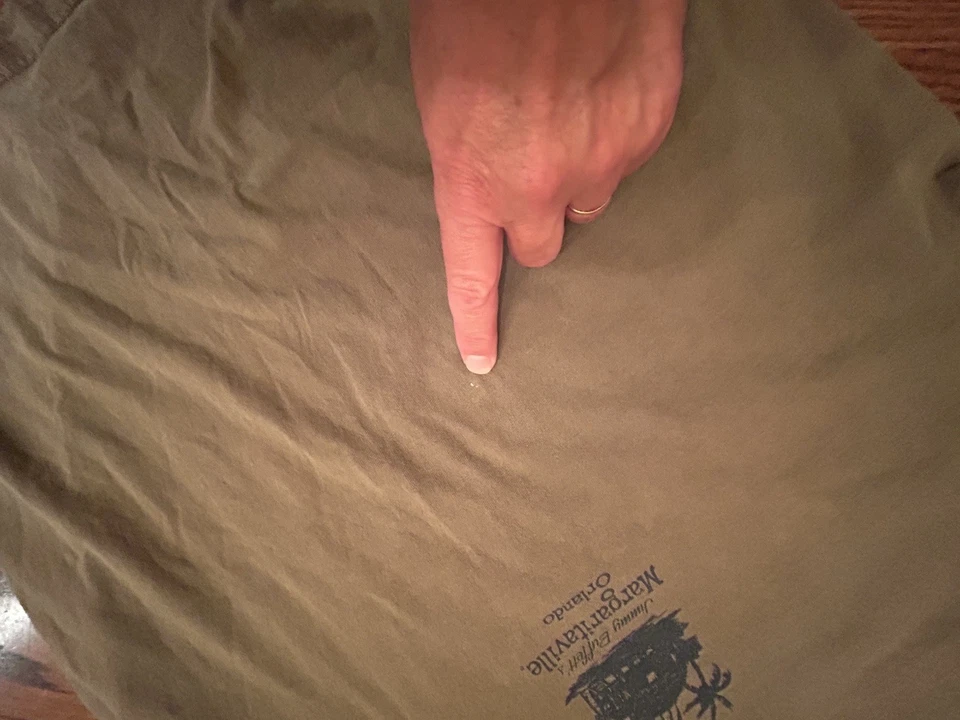 Jimmy Buffett Margaritaville Y2K T-Shirt Men XL Bren Tee Orlando Weather is Here - Image 4 of 4