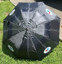 Large Black Umbrella With Valvoline Logo