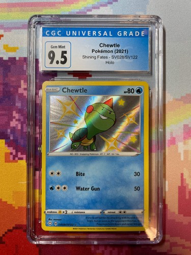 Chewtle graded CGC 9.5 for sale on eBay