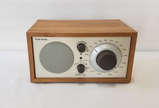 Tivoli Audio Radio Model One AM FM Henry Kloss Table Classic Walnut Beige W Box