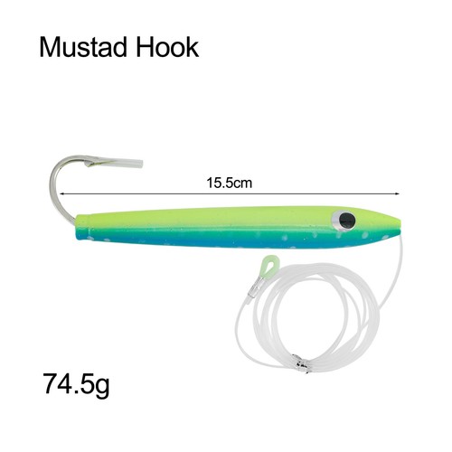 Pesca señuelo atún huelgas desencadenan variedad de colores tapón de cedro - Imagen 22 de 50