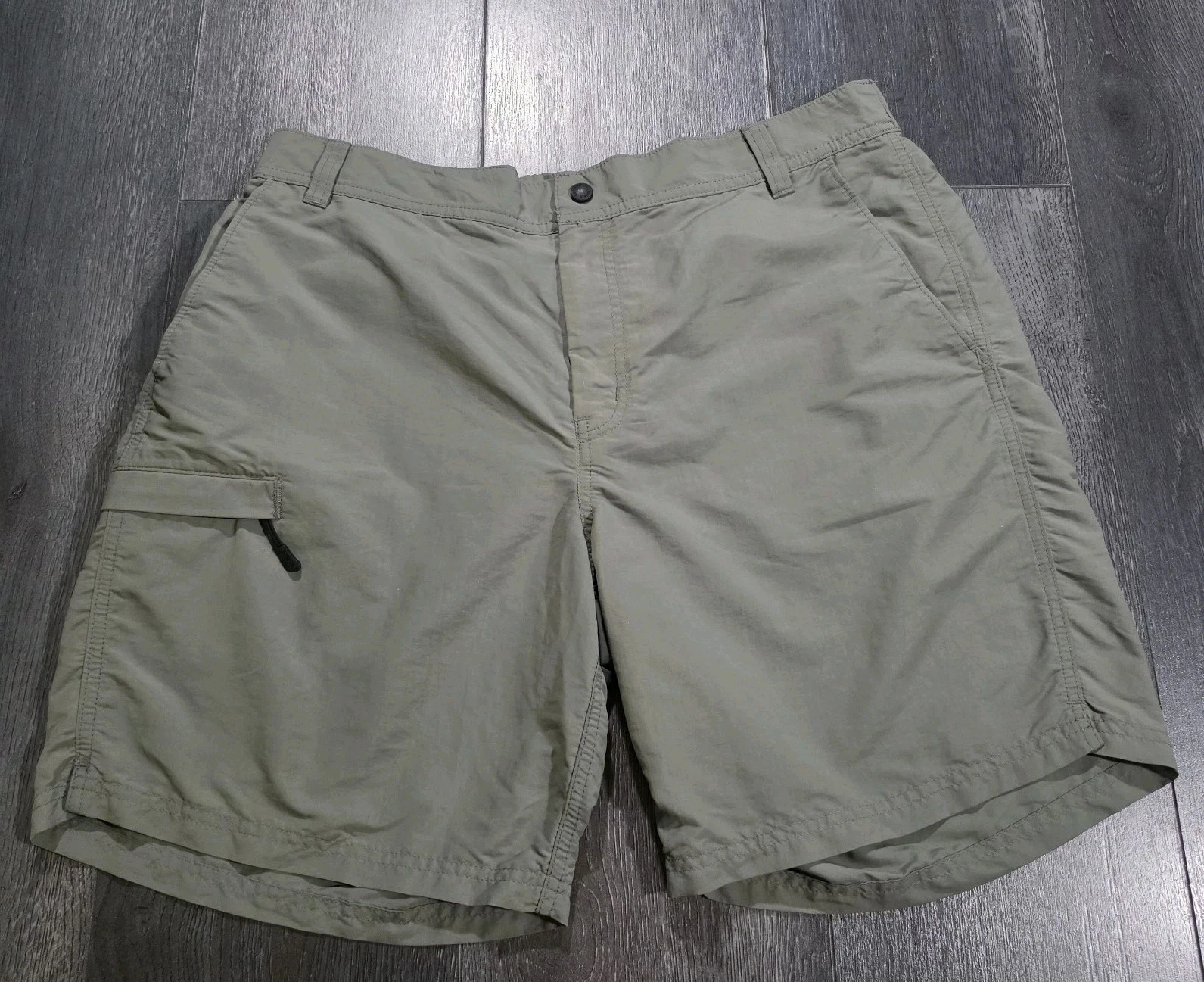 Filson Elwha Hiking Shorts Men L Gray Performance Hybrid Fishing Swim Quick Dry