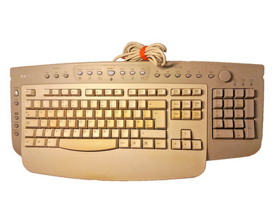 HP HEWLETT PACKARD Model 5183-9969 Internet Multimedia Keyboard UK QWERTY