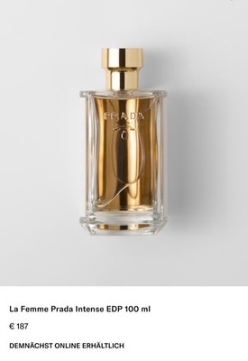 PRADA La Femme Intense 100 Ml Eau de Parfum Spray Damen