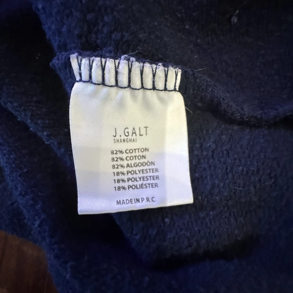 Brandy Melville John Galt Sweater Womens Medium Navy White Sweatshirt Ladies - Image 4 of 4