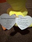 Ty Quackers The Duck Beanie Baby With Yr. Tag Errors. Last One! — photo 3