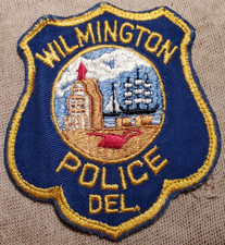 DE Wilmington Delaware Police Shoulder Patch