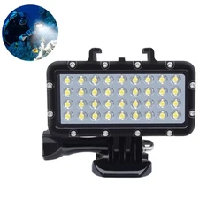 36LED Underwater 45M Diving Flash Light for GoPro SJCAM Insta360 DJI Xiaomi Yi