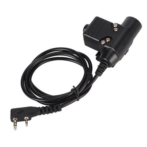 `Radio Walkie Talkie Adapter Kabel 90Cm U94 Ptt Push To Talk Headset Kabel P - Photo 6/22