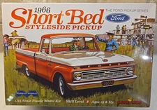 Moebius, 1966 Ford, Shortbed Styleside, 1/25 scale, HTF !!Factory Sealed!!