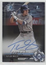 2017 Bowman Draft Chrome Draft Pick Auto Taylor Walls #CDA-TW Auto 8k4