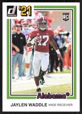 Jaylen Waddle, 2021 Panini Chronicles Draft Picks, #38, Alabama Crimson Tide,
