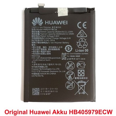 Original Huawei HB405979ECW Akku Für Y6 2019, Honor 8A Battery Batterie gebrauch