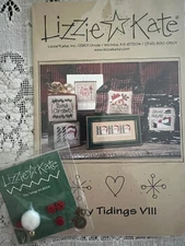 Lizzie Kate-Tiny Tidings VIII Chart and Embellishment Pack