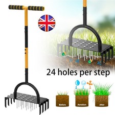 Outdoor Garden Lawn Aerator Spike Soil Roller Gardening Tool Grass Rolling Steel