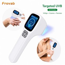 308nm Narrowband UVB Light 64 Diodes for Local Skin Care Home Use Handheld