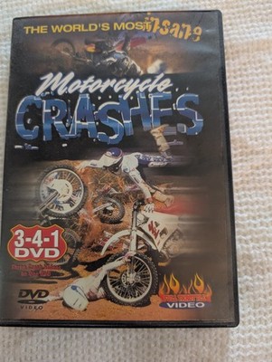 The Worlds Most Insane Motorcycle Crashes (DVD, 2006)