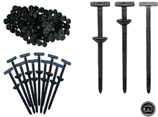 100PCS Nylon Universal Cable Tie Buckle,Heavy Duty Self Locking Nylon Zip Ties，H