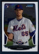 2013 Bowman Chrome #49 Zack Wheeler RC - Rookie Card Mets NM-MT ID:4920 ID:49201. rookie card picture