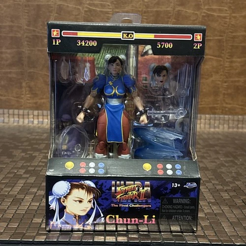 Chun-Li Street Fighter II 6 Inch Figure Jada 253252026 34216