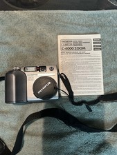 Olympus CAMEDIA C-4000 ZOOM 4.0MP Compact Digital Camera 3x Optical Silver USB