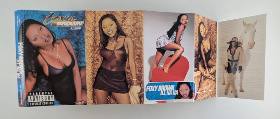 Foxy Brown Ill Na Na Cassette Tape 1996 Def Jam P4 33684 - Image 4 of 4