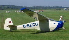 Scheibe SF-24 Motorspatz Germany Desk Wood Airplane New Model Large Scale 1/32