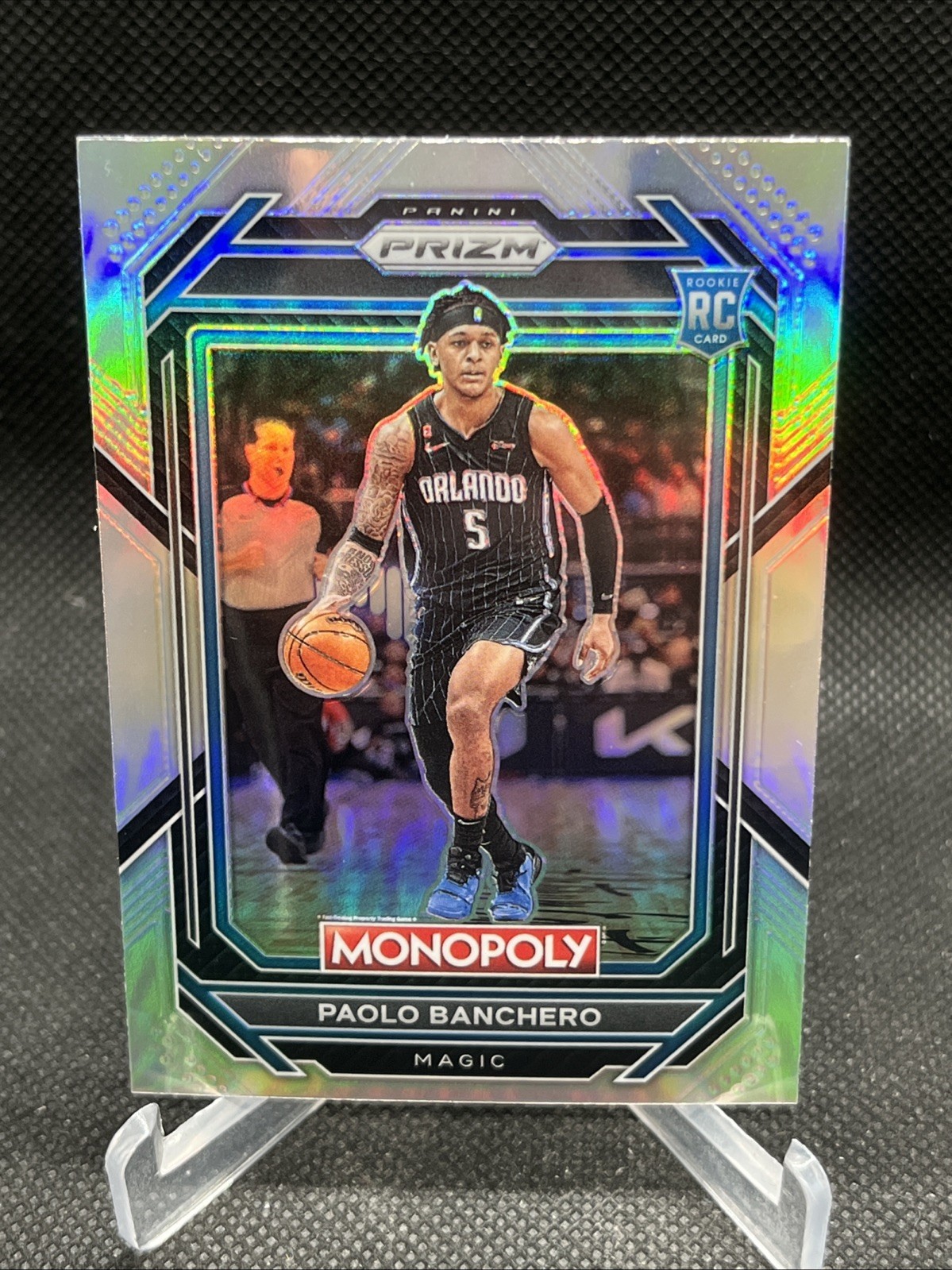 2022-23 Panini Prizm Monopoly - Paolo Banchero #66 SILVER PRIZM ROOKIE SP RC!