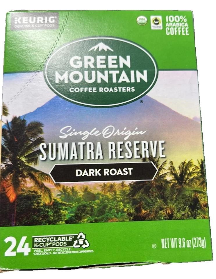 Green Mountain Coffee 4060 Organic Sumatran Extra Bold Fair K-Cups / Pods 24 ct - Image 4 of 4