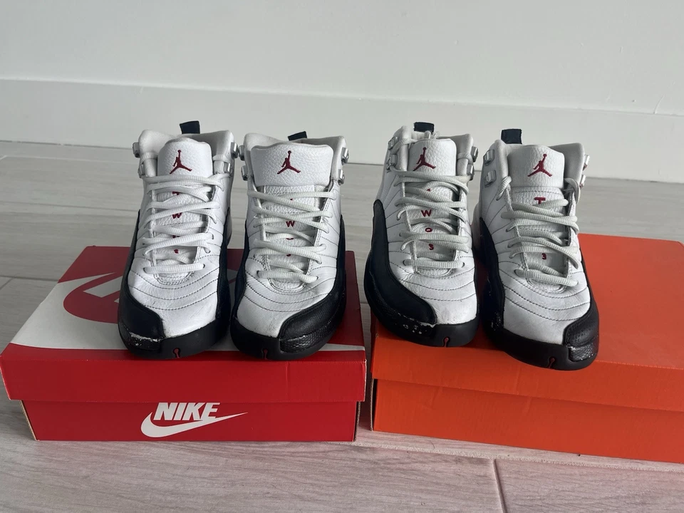 Nike Air Jordan 12 Retro Playoff Paquete 5Y y 6Y - Buen Estado, Auténticas Foto 4 de 4