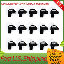 15 x DK1241 DK-1241 Die-Cut Address Labels 4''x6"Compatible for Brother QL-1060N