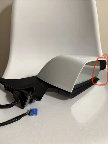 17-23 Tesla Model 3 Right Passenger RH Side Door View Mirror OEM 1592032-00-D