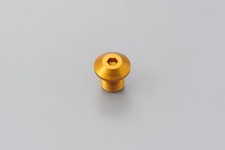 0641-0325 Blindstopfen Abdeckschraube für Spiegelgewinde M10x1,25 links gold