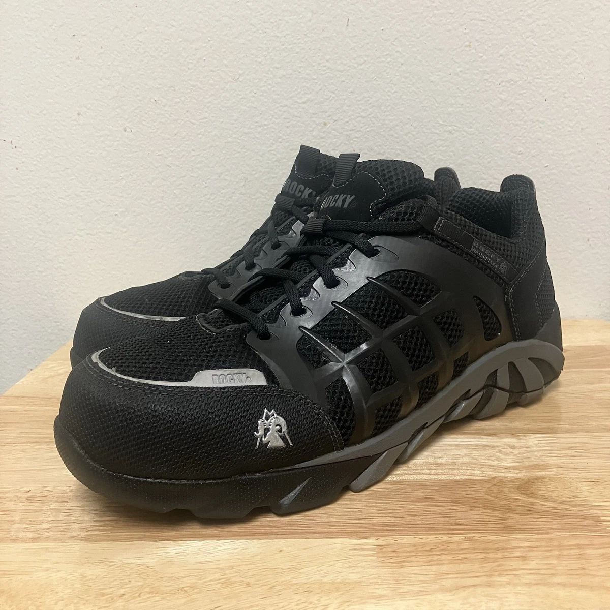Rocky Shoes Mens Size 12 M Composite Toe Slip Resistant Work Sneakers Rocky Dry-Strike SRX Composite Toe Work Shoe – Rocky Boots main image 4