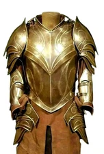 Medieval LOTR Elven Armor Wearable Lotr Half Body Armor suit SteelHalloween Gift