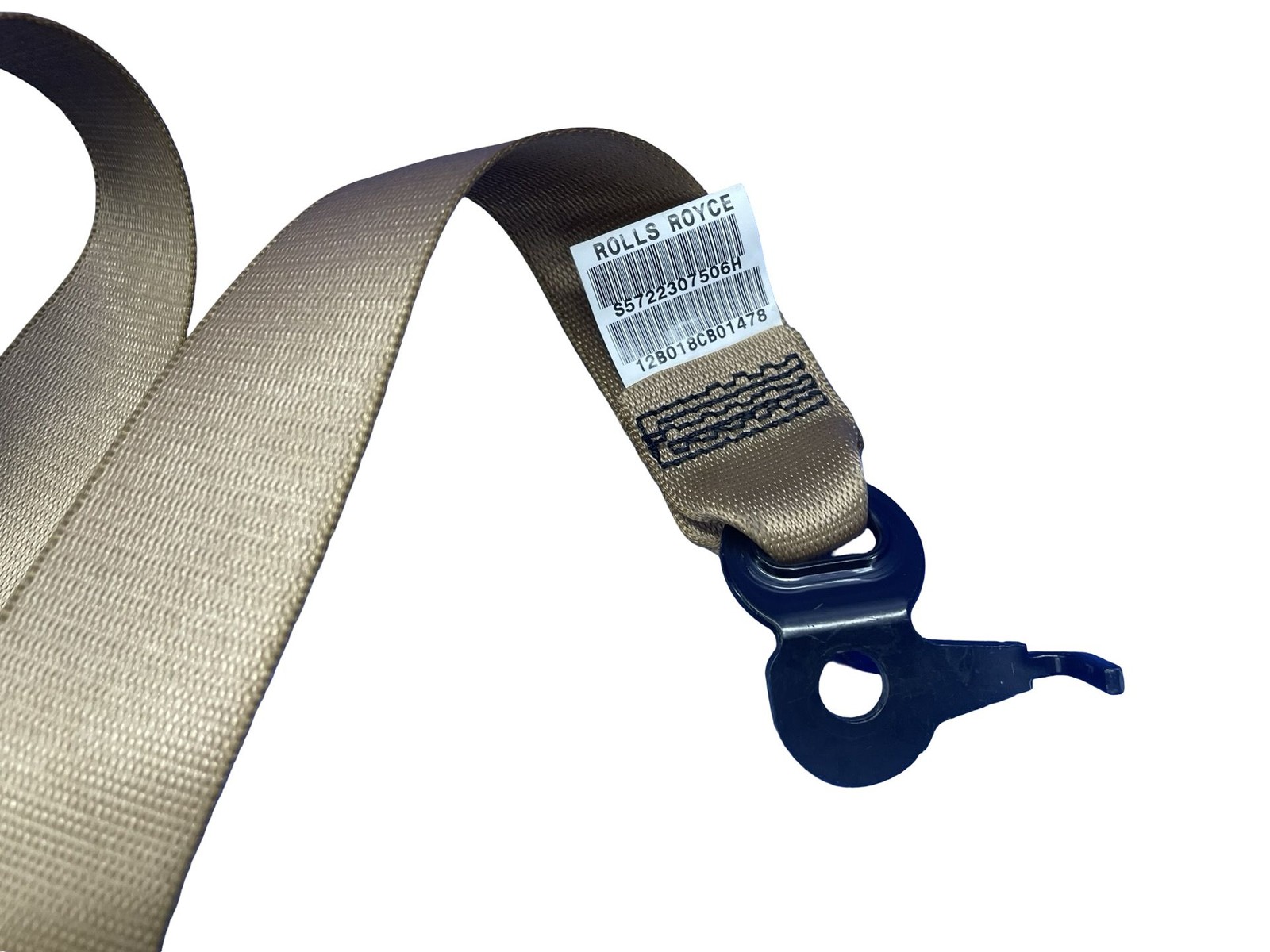 Rolls-Royce Ghost 2009-2014 Rear Seat belt Brown