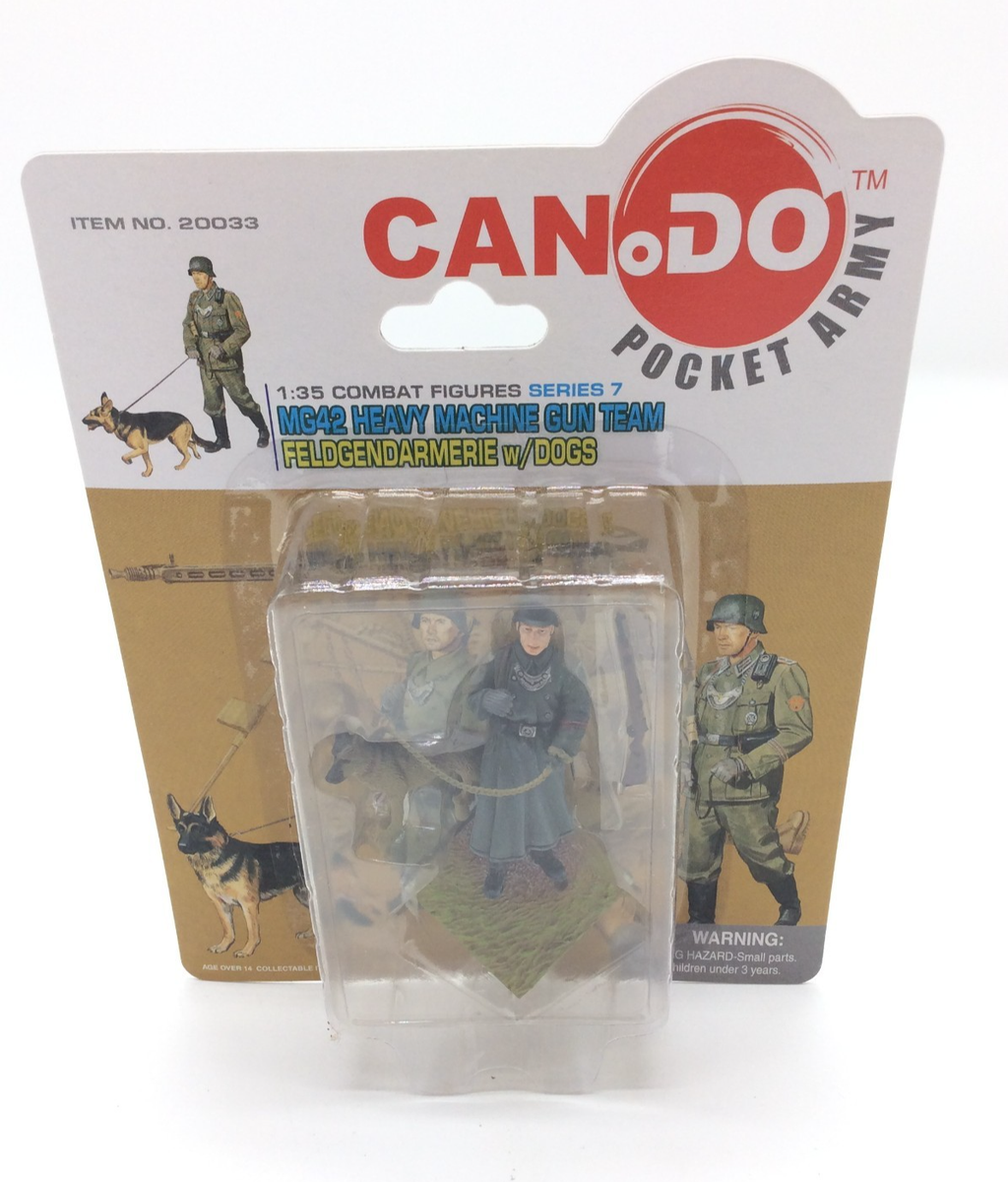 Dragon 20033 CanDo Pocket Army 1:35 Figure MG42 HEAVY MACHINE GUN