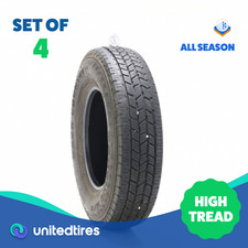 Set Of 4 Used Lt 21585r16 Deantires Back Country Qs-3 Touring Ht 17xlp