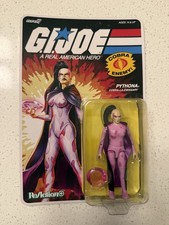 SUPER7 G.I. JOE COBRA PYTHONA COBRA-LA O-RING ACTION FIGURE REACTION MOC