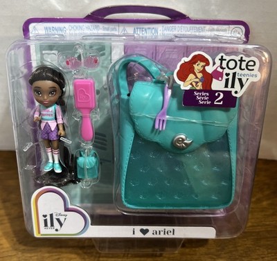 Disney ILY 4Ever tote teenies I Love ARIEL Doll & Backpack Free Shippping
