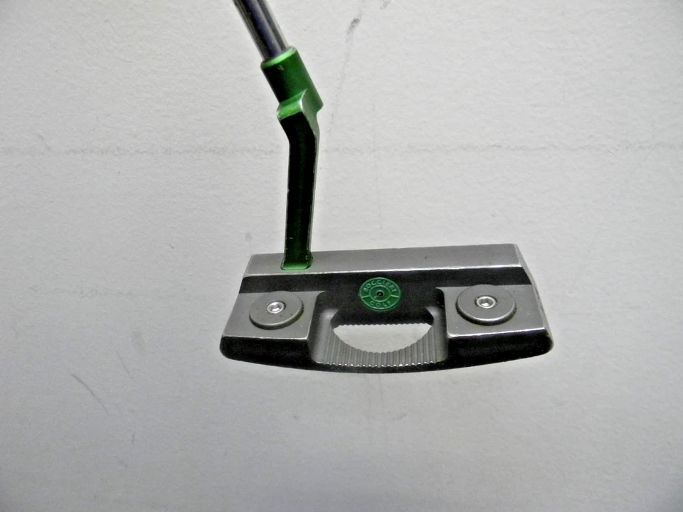 BOCCIERI GOLF HEAVY BLADE STYLE PLUMMERS NECK PUTTER 33" NEW GRIP - Image 4 of 4