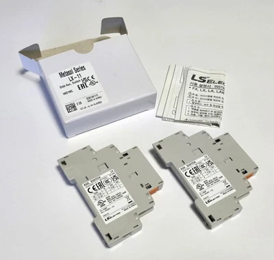LS Electric LX-11 Metasol Series Side Aux Switch 1NO1NC (2-Pack) - New in Box