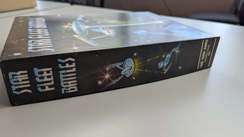 Star Fleet Battles Juego de Mesa 1979 Task Force Games Vintage Completo Clásico Foto 4 de 4