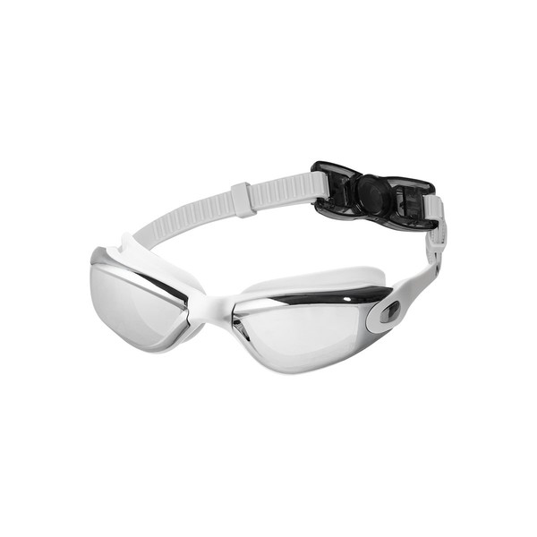 Schwimmbrille Erwachsene Antibeschlag Schutz Taucherbrille Herren Damen Grau-image