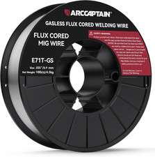 Flux Core Welding Wire .035 E71T-GS 10lb Gasless MIG Steel Welding Wire