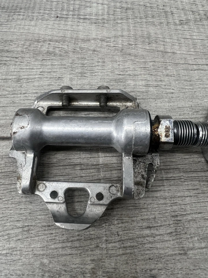 SR SP-11 Pedales Touring Vintage Trek 720 Lyotard Años 80 Sin Tapones Antipolvo Plataforma Sakae Foto 4 de 4